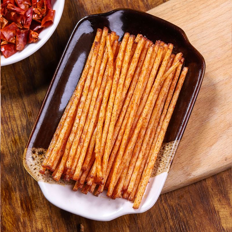 辉红人参棒辣条湖南特产邵阳麻辣素食麻辣条叁零食儿时怀旧校园