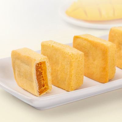 徐福记凤梨酥草莓酥包馅酥营养早餐一口酥糕点心小吃零食休闲食品