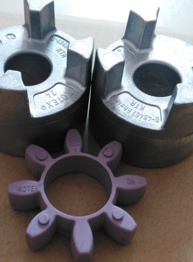 德国原厂KTR ROTEX 48联轴器减震缓冲垫块/聚氨酯胶圈/红色spider