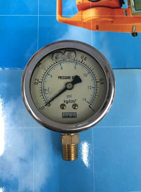 HFDY耐震压力表YN60  1KG 2KG 5KG 10KG 15KG 25KG 螺纹1/4牙