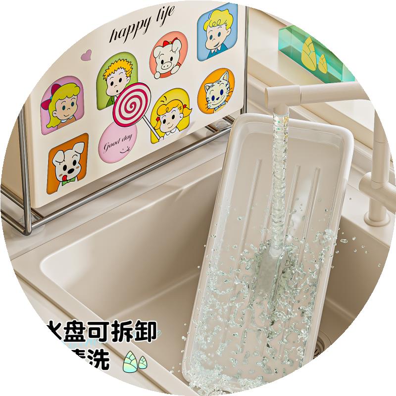 厨房刀架置物架多功能新款台面筷子筒菜板一体壁挂刀具收纳架沥水