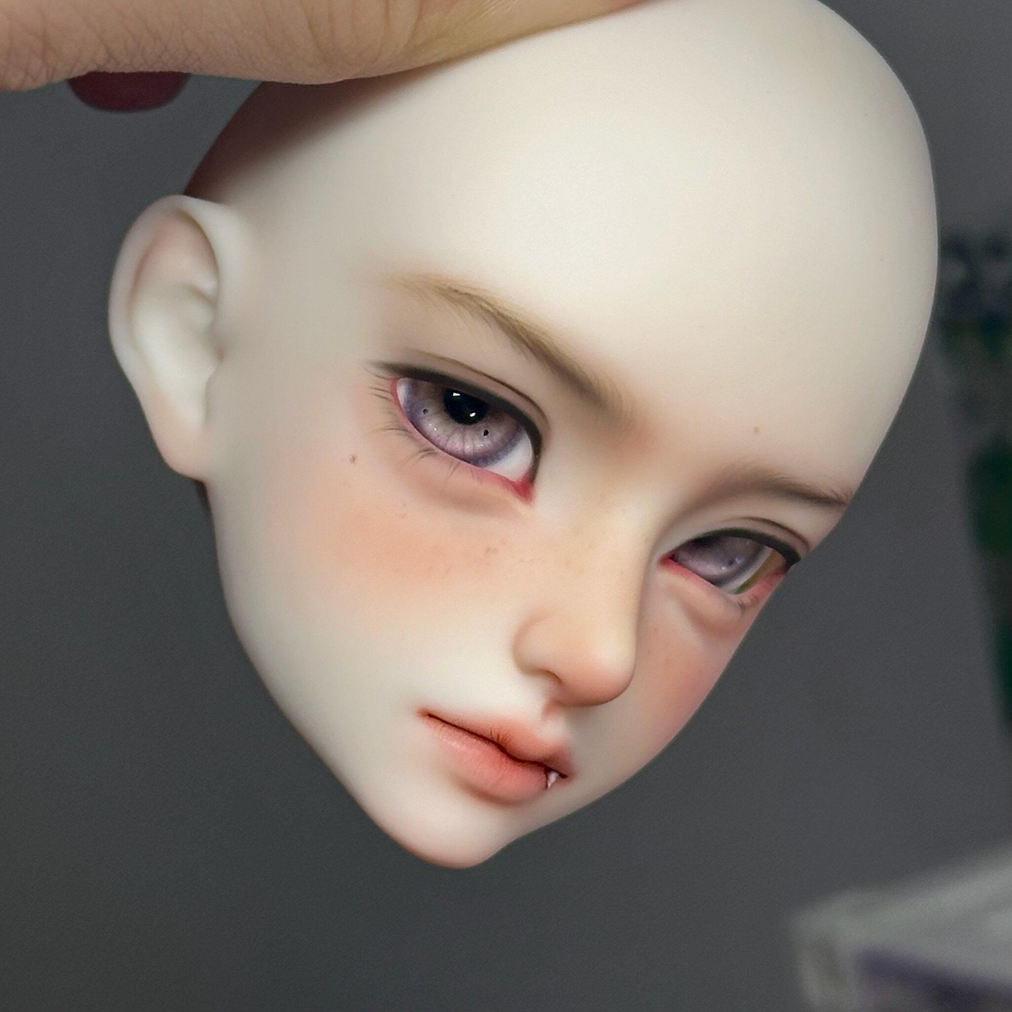 现货 BJD 阿琅素头 4 分 1/4 单头无妆 男体球形关节人偶配件