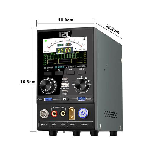 i2C P30S数字电源10合1多功能电源 热风枪/拆焊台/加热台/P30焊台