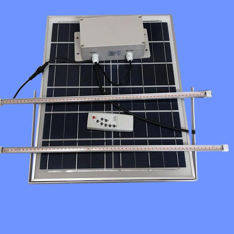 太阳能植物生长灯多肉花卉蔬菜盆栽补光硬灯条全光谱一拖二室内