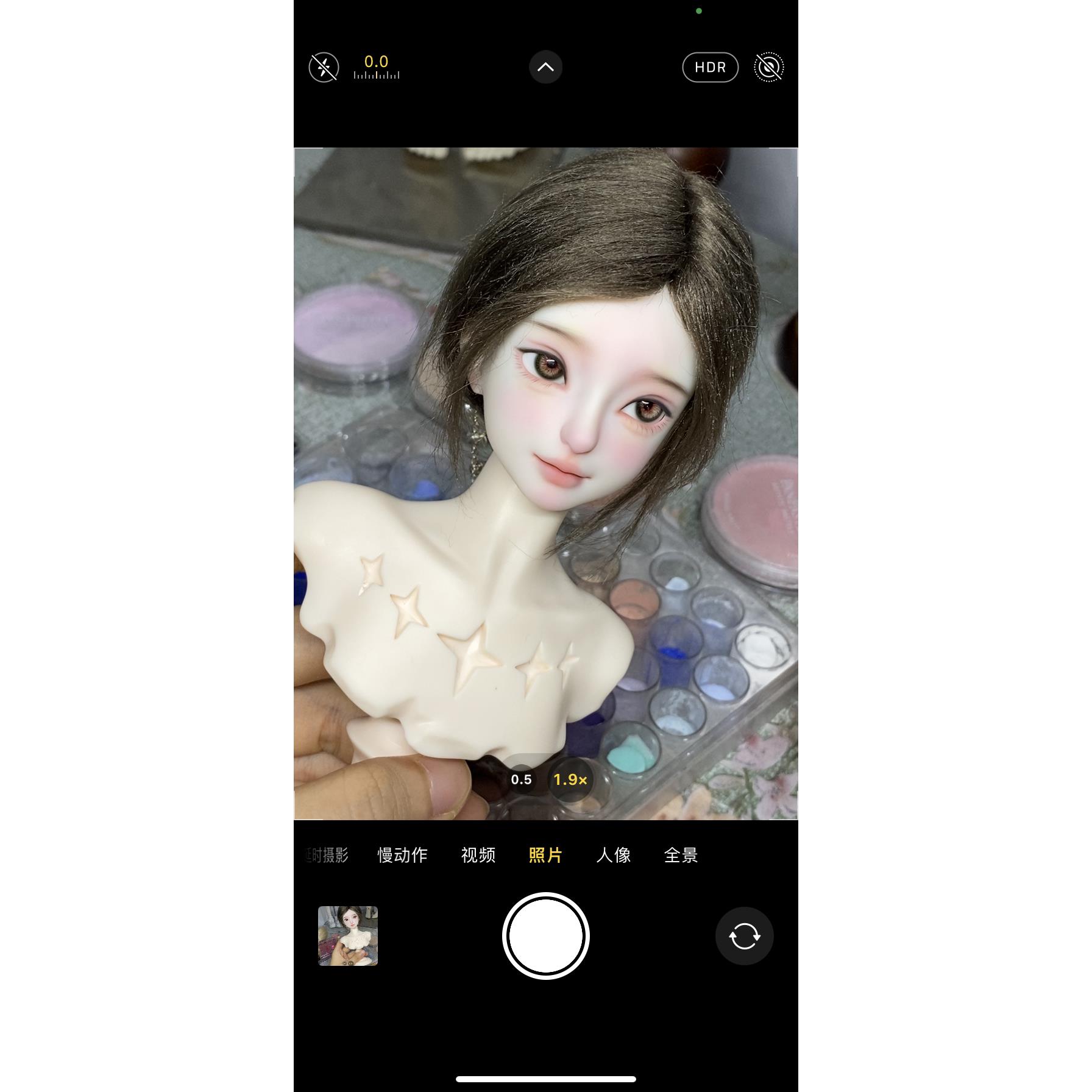 现货 BJD 素头四分 1/4 阿珞无妆面单头娃用球形关节娃头图片