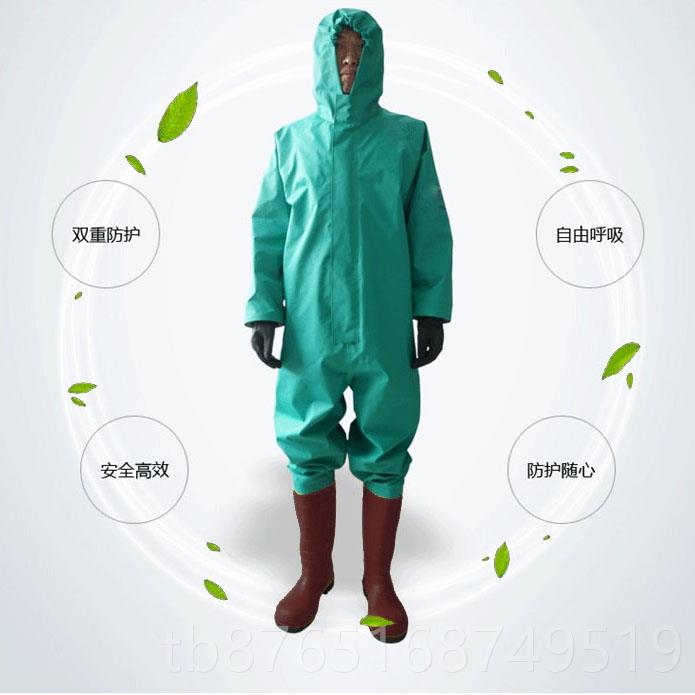 正品封闭重型防化连体 耐 酸消碱 液服全氨轻型防防护服