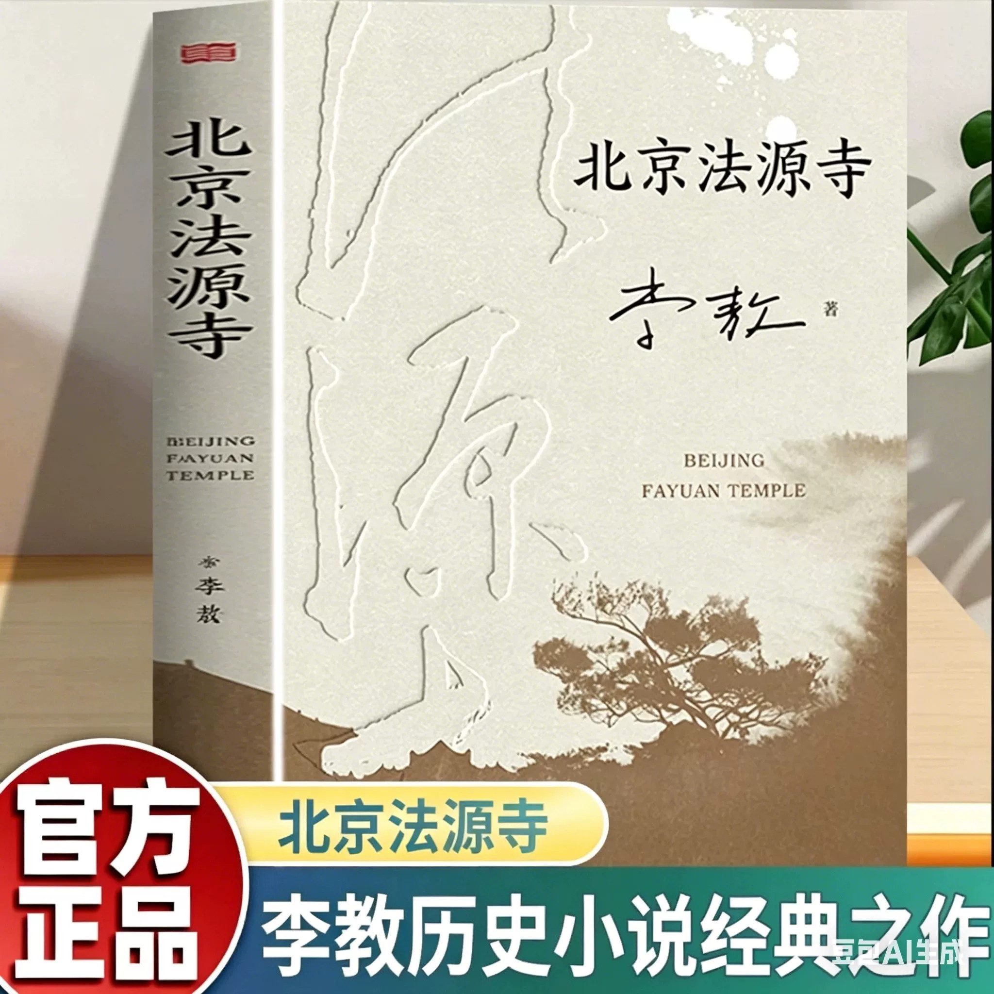 北京法源寺正版书籍台湾作家李敖著宏大的历史视角文学性与思想性相结合的经典作品作者获得诺贝尔文学奖提名现代文学长篇历史小说 - 实物图