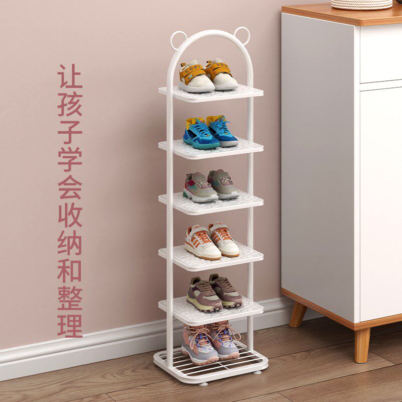 儿童鞋架宝宝专h用小型门口收纳神器小孩小朋友家用多层简易鞋架