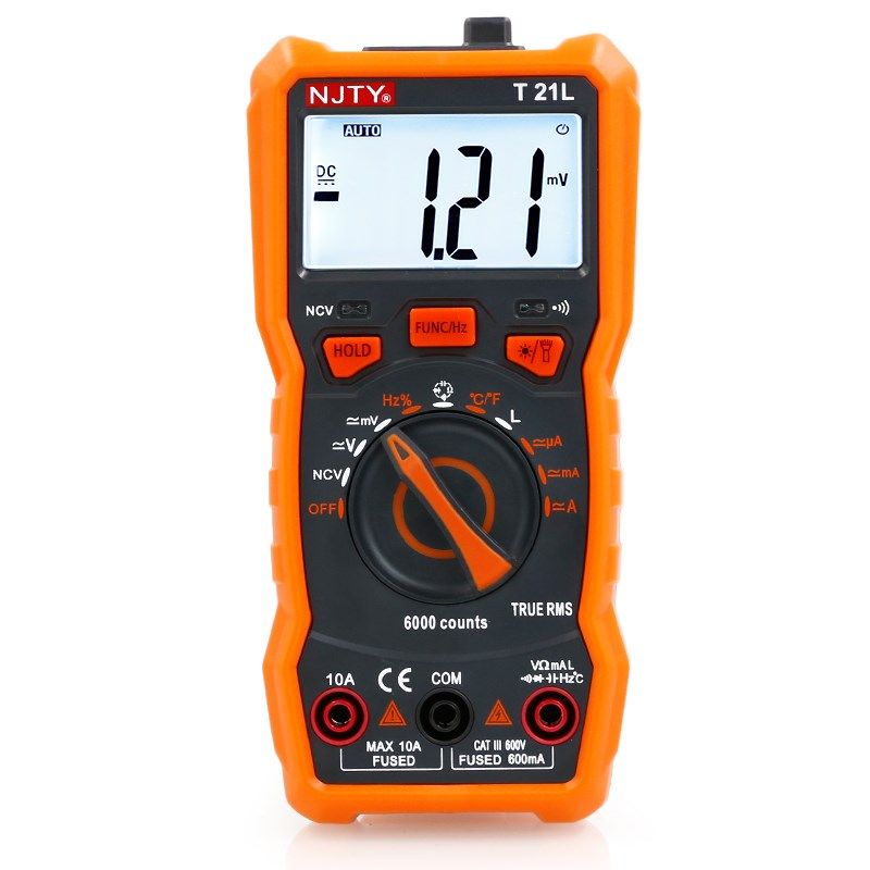 天宇T21L多功能数字LCtR万用表智能防烧高精度万能表电感电容频率