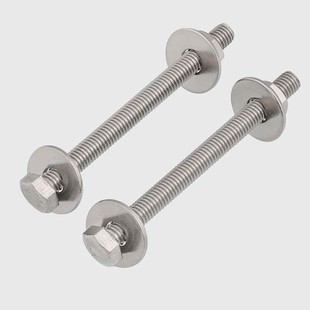 304不a锈钢外六角穿墙螺丝螺母套装 大全配件螺杆加长螺栓对穿丝杆