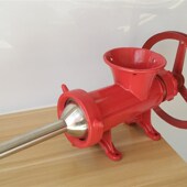 32绞肉机灌肠孔板 不锈S钢灌肠器套装