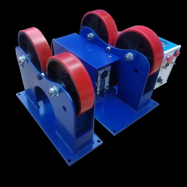 一吨自动焊接滚轮架可调控制v变位机管子圆筒法兰管道切割焊接设