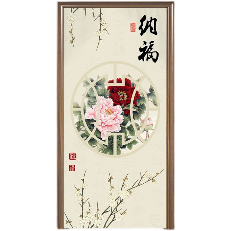 魔术贴门帘d隔断挡空调风帘房门客厅半帘家用洗手间魔术贴帘免打