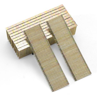 沪心整箱钢排钉气动枪钉ST18 25 32 38 I45 50 64镀锌国标钢钉排