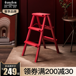 人字梯加厚铝合金梯子家用折叠多B功能楼梯室内外移动便携工程梯