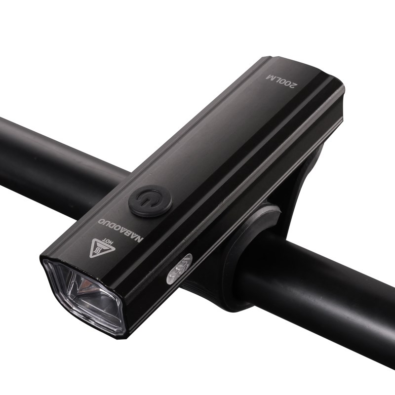 自行车灯前灯USjB充电山地公路车夜骑灯户外强光电筒单车骑行装备