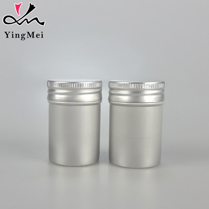 6个30g金属小高罐n便携35*53数码相机胶卷包装罐小罐螺纹铝罐圆形