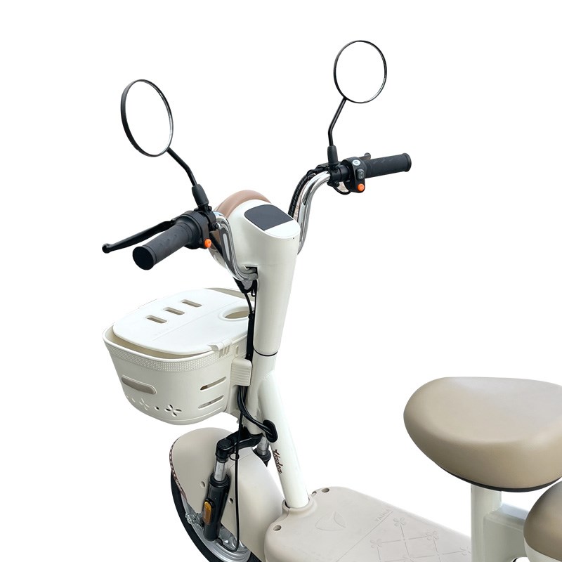 适用台铃圆圆小芬达电动车专用后照H镜电动车反光镜子装饰配件