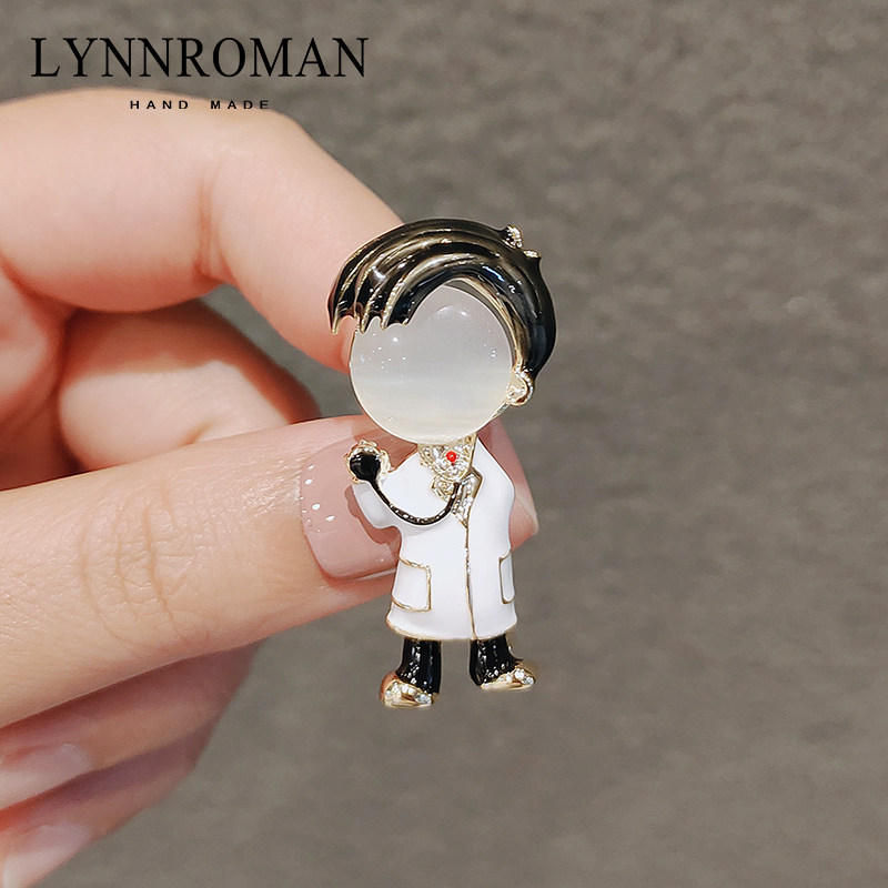 白衣天使胸针男孩医生别针x装饰毛衣配饰潮个性卡通防走光扣,饰品/流行首饰/时尚饰品新,胸针,淘宝优惠券,粉丝福利购,淘宝优惠卷