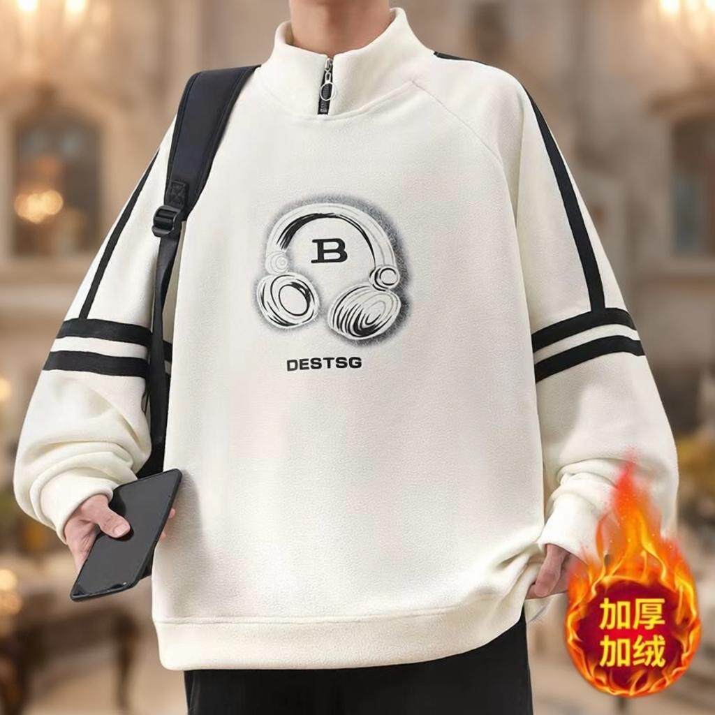 2026秋男青少年宽松潮牌卫衣