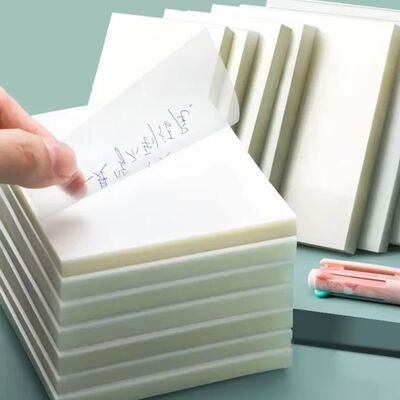 50sheets PET Transparent Sticky Notes Perspective Waterp