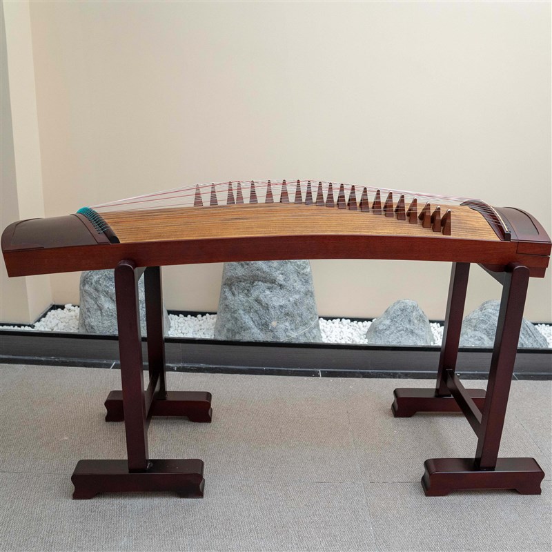 古筝架子支架便携式古筝琴架实木古筝架子家用古筝放置架脚架