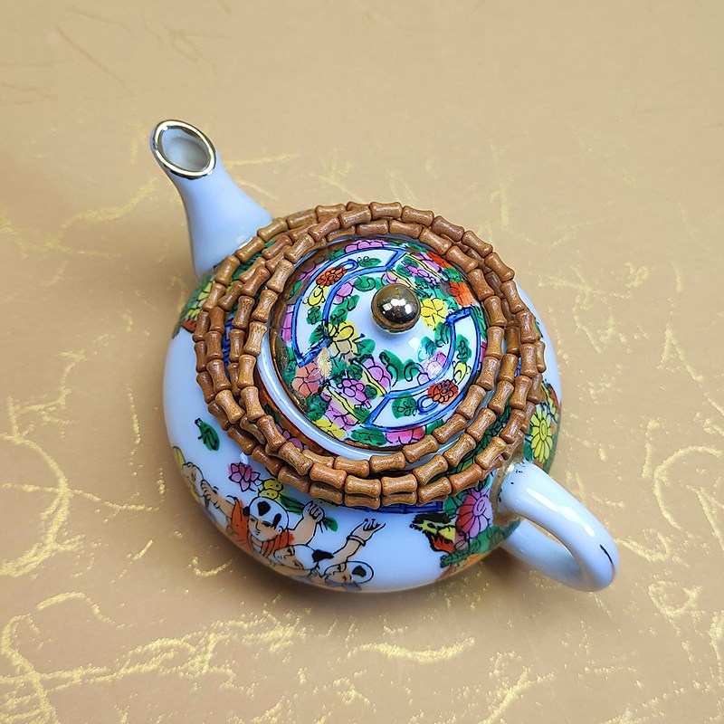 竹节桃木手链原木老木料雕刻男女饰品手持念珠小众简约风木质文玩