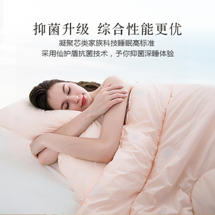 精选安睡宝七孔被子被芯四季通用春秋被空调被单人棉被冬被双人被