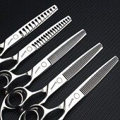 发廊发型师专用美发剪刀6.5寸平剪无痕牙剪10% 15%打薄剪刀套装