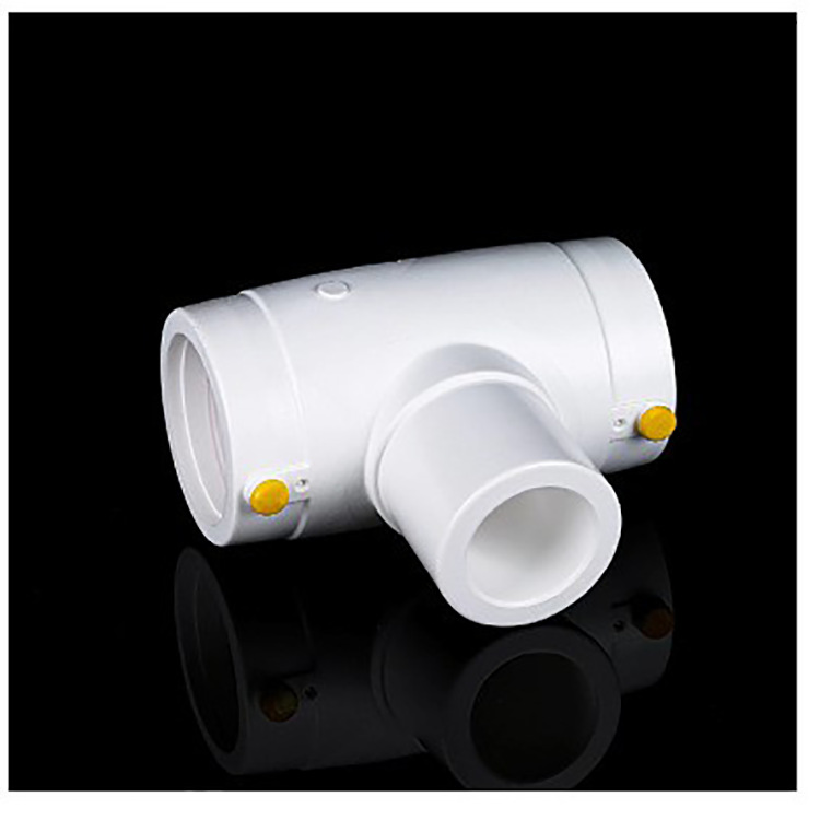 地暖热力管110直接160弯头63异径三通 法兰盘 PERT2型电熔接头