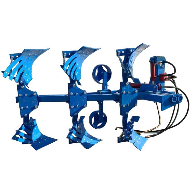 1LF-325系列液压卡座翻转犁 拖拉机带双向耕地翻地犁 栅条犁