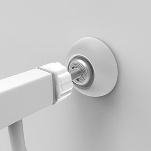 室内儿童防护栏圆形防滑垫楼梯隔栏支撑件免打孔门栏墙面加固配件