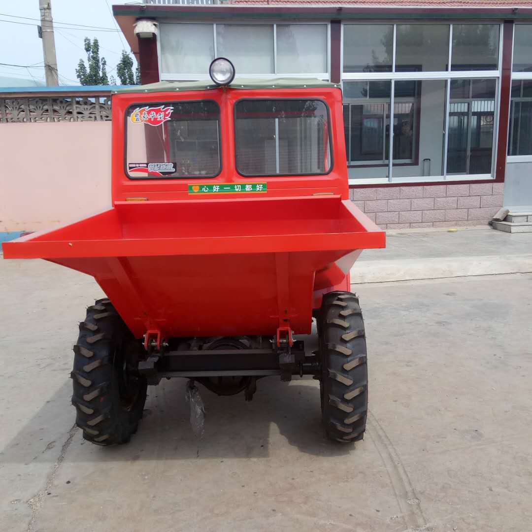 供应液压四轮前翻自卸车 厂销柴油翻斗运输车 品质保证