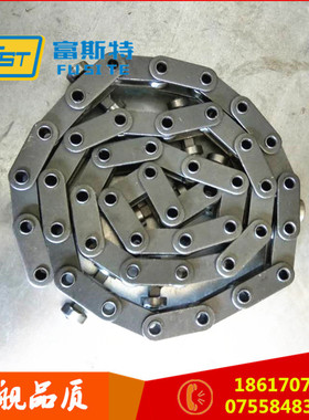 涂装链条节距38.1 链条型号c212AL 倒品字自动喷涂流水线链条