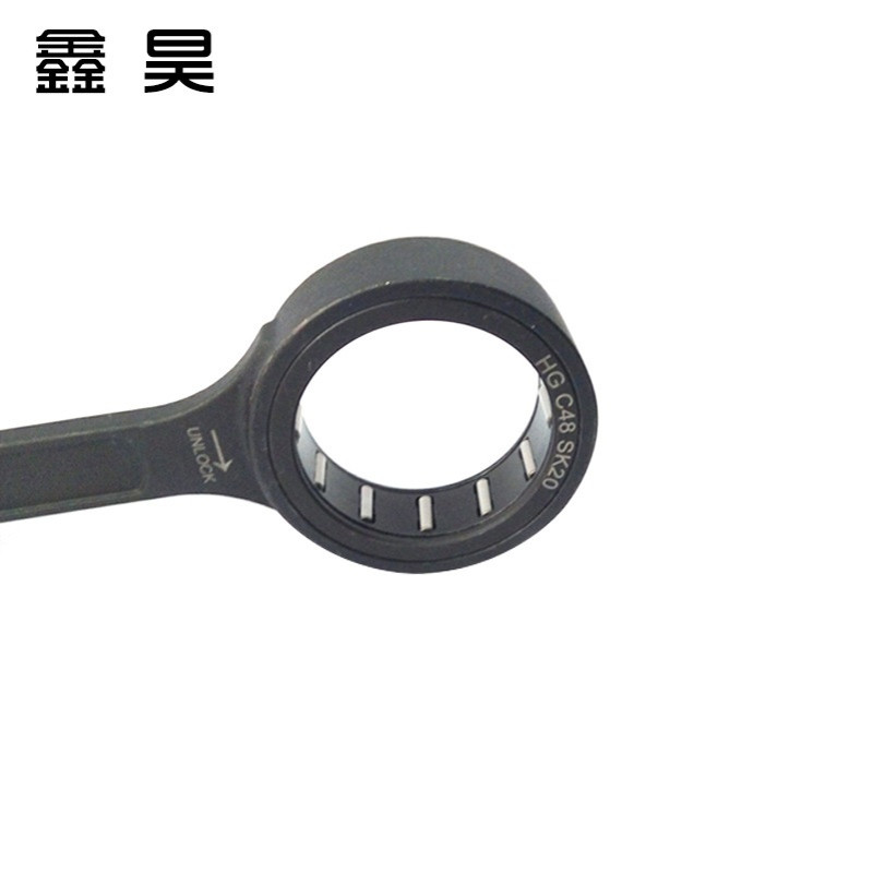 滚珠轴承板手C55C48C40C35C30无风阻螺帽专用扳手高速刀柄SK扳手