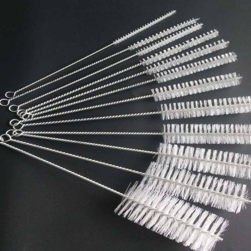 kt尼龙试管刷内孔清洗刷圆形工业管道刷圆毛刷尼龙丝刷奶瓶吸管刷