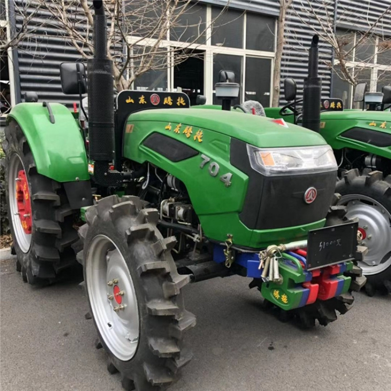 农用国补 东方红动力拖拉机 山地丘陵用四轮旋耕犁地机 现货