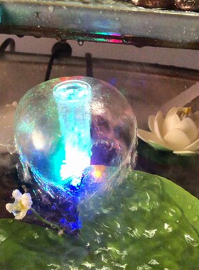 精选流水器配件桌面流水风水轮水车摆件DIY流水茶桌鱼缸装饰造景