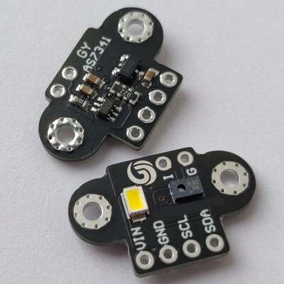 GY-AS7262 AS7263 AS7341可见光红外 颜色 色彩 光谱仪传感器模块