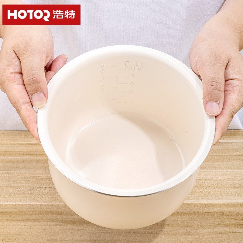 浩特4升全自动智能3-6人高压电压力锅家用陶瓷油不粘内胆多功能煲