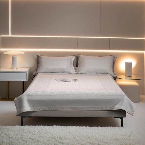 A类抗菌冰丝凉席三件套夏天空调软席子床单可机洗折叠宿舍单人席