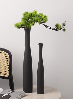 精选贝汉美意式极简入户玄关装饰摆件电视柜花瓶家居装饰品艺术高