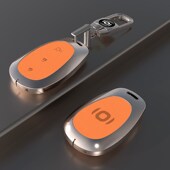 精选专用长安启源A07钥匙套新q07真香版 汽车用品高档金属壳扣2025