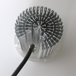 led圆形型材模组灯路灯玉兰灯景观灯光源散热器更换10W30W50W全套