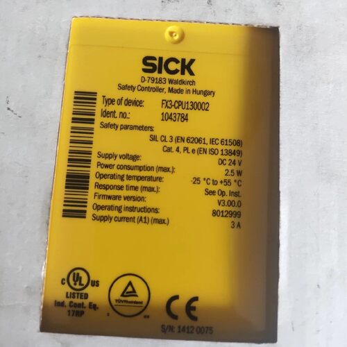 SICK西克德国安全继电器F