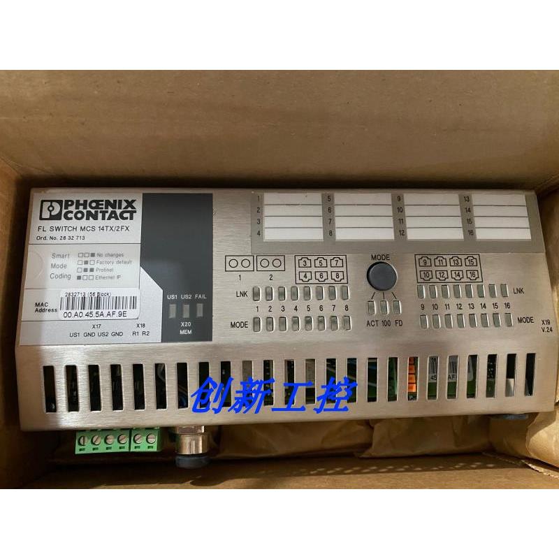 全新原装正品菲尼克斯交换机FL SWITCH SFN 14TX/2FX 2832713议价