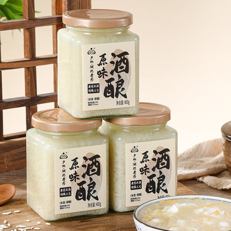 生龙原味酒酿红曲玫瑰酒酿400g