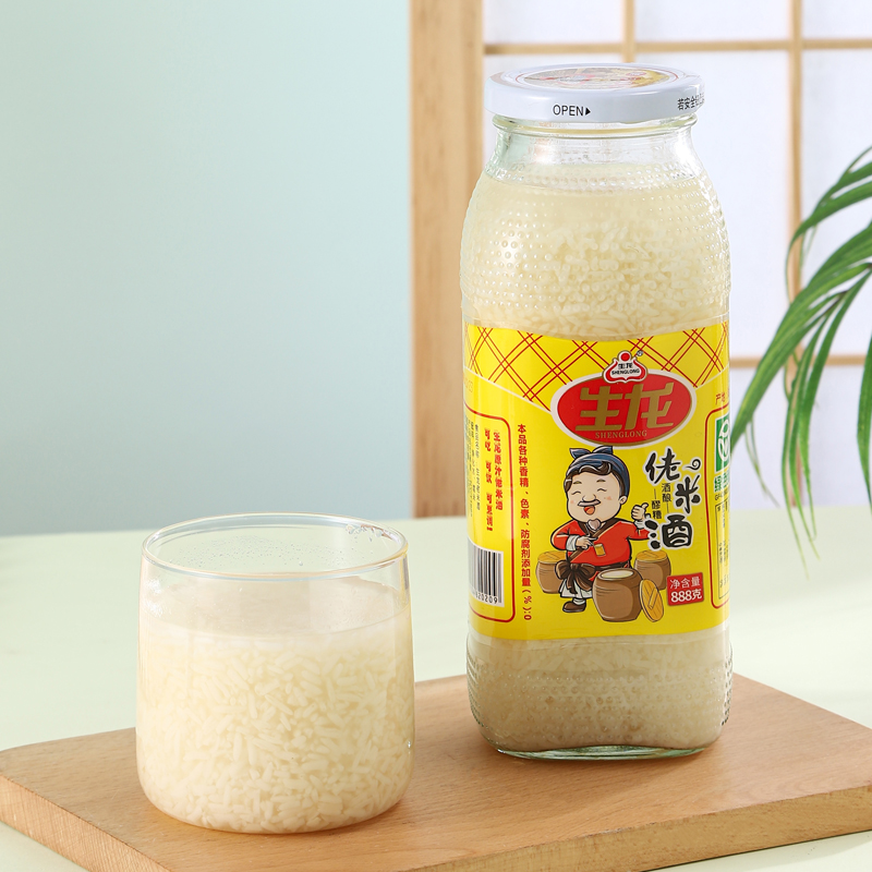 生龙佬米酒湖北孝感月子米酒888g