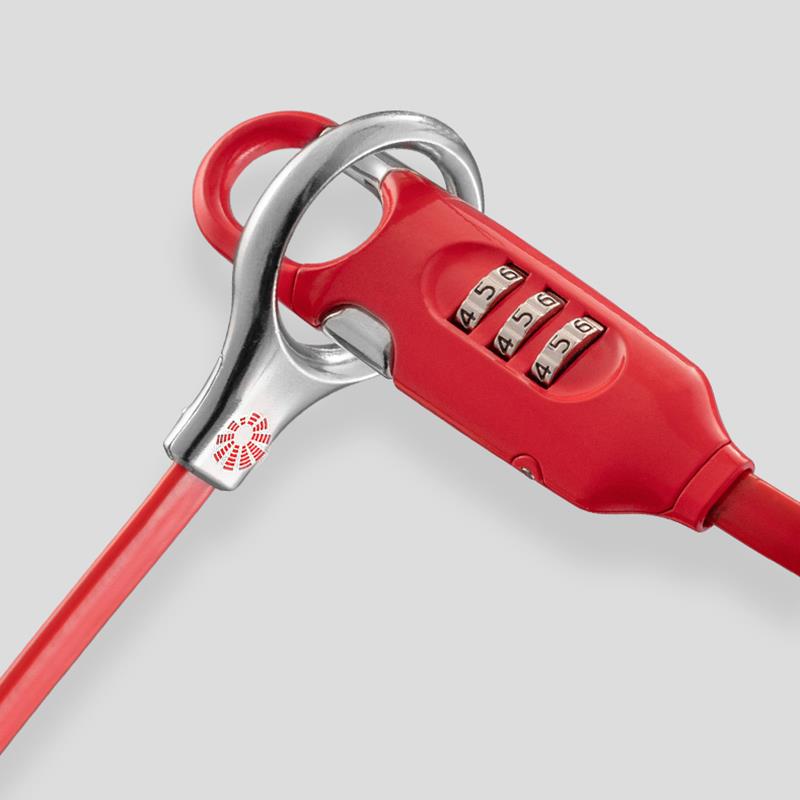 ALTALIST至高迷你车锁自行车锁机车安全帽便捷行李箱包密码钢缆锁