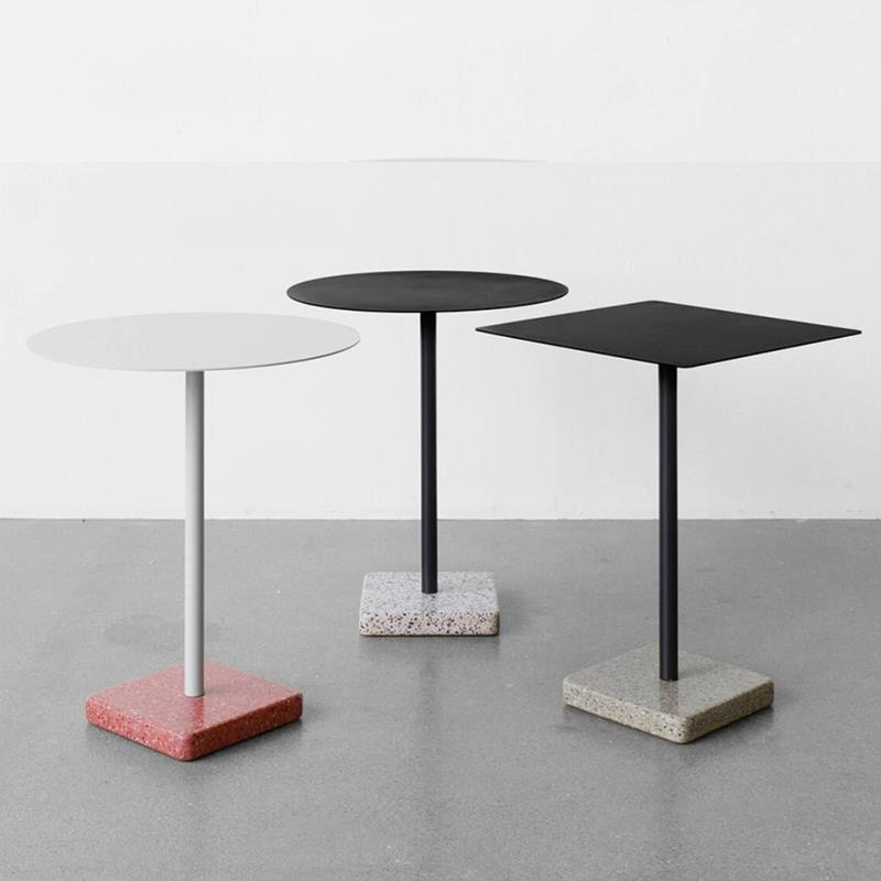 茶几现代简约北欧艺术小户型客厅奶茶店休闲区圆方桌民宿舍边角几